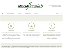 Tablet Screenshot of megaflorestais.org